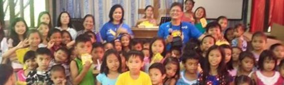 Feeding the Children in San Mateo Rizal