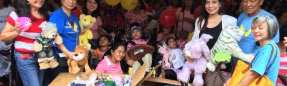 Christmas Gift Giving to disabled children in Muntinlupa Social Services Department