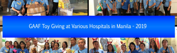 2019 Toy Giving at Various Hospitals in Manila