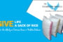 Give Life, Give a Sack of Rice